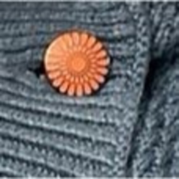 Matilda Jane Envision This Wrap Knit Cardigan Sweater Size XXL Blue - Picture 6 of 7